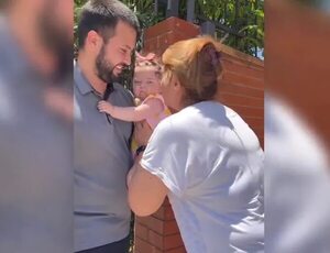 Video: Candela volvió a Paraguay tras cirugía en EE. UU. - Nacionales - ABC Color