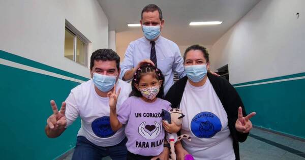 La Nación / Anita regresa a su casa con nuevo corazón tras recibir el alta médica