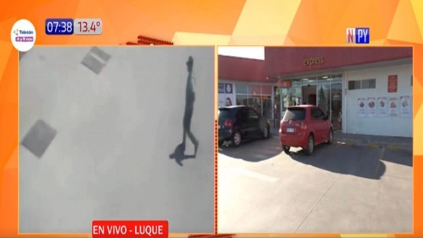 Tortoleros atacaron estacionamiento de supermercado - Noticias Paraguay