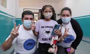 Anita volvió a casa luego de recibir un nuevo corazón - .::Agencia IP::.