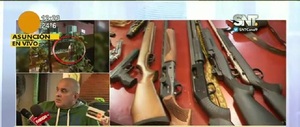 Exmilitar tiene un arsenal en casa - SNT