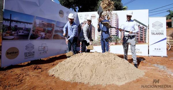 La Nación / Realizan palada inicial de Villa Morra Flats-Civis, innovador edificio pensado para el futuro