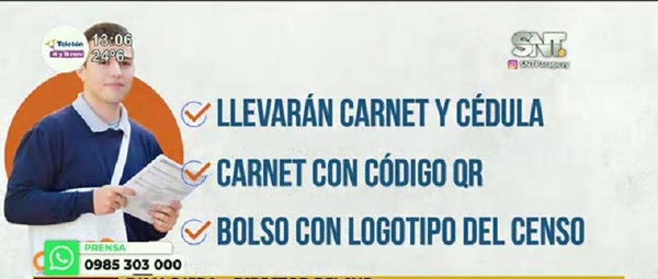 Aclaramos dudas sobre el censo - SNT
