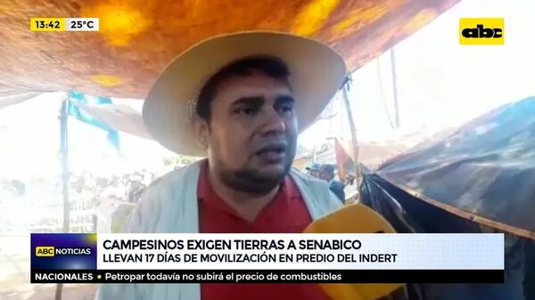 Exigen tierras a Senabico - ABC Noticias - ABC Color