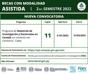 Becal pone a disposición la guía de bases y condiciones para maestrías y doctorados en Canadá - .::Agencia IP::.
