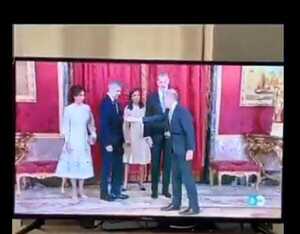 (VIDEO)Pelada internacional de Marito ante el Rey de España