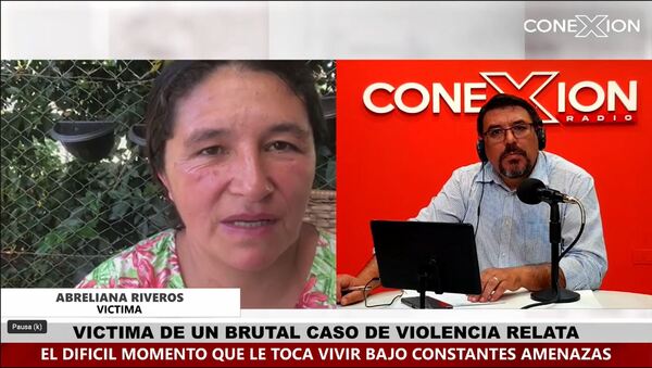 DOÑA ABRELIANA DESDE HACE 24 AÑOS VIVE UN CALVARIO CON SU EX PAREJA