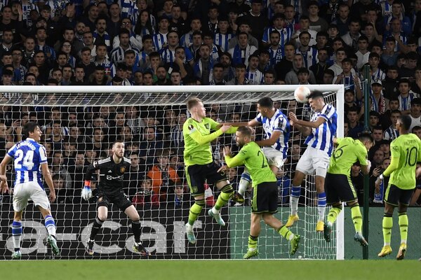 Manchester United derrotó a la Real Sociedad pero no le alcanzó para ganar su grupo