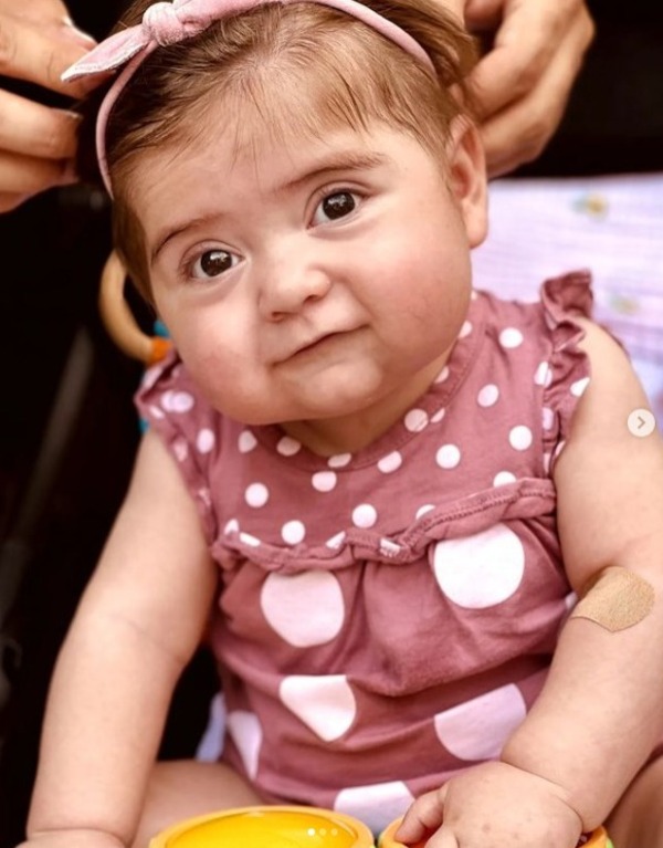 ¡La pequeña Candela ya está por Paraguay para conocer a sus familiares! - trece