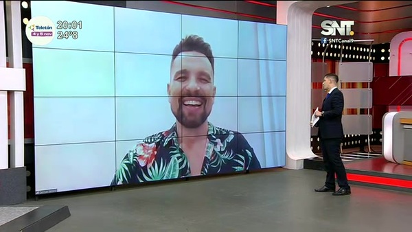 Germán Barceló trae su música a Teletón - SNT