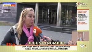 Una abuela amenaza con denunciar a una jueza por prohibir llamar 'Hazia a su nieta porque en euskera significa 'semen'