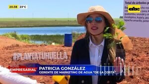 “Planta tu huella” campaña hecha  en la reserva Morombí - Mundo empresarial - ABC Color