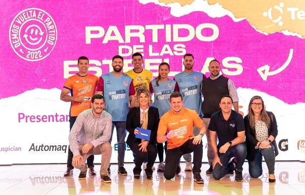 El partido de las estrellas, en COP - Teletón 2022 - ABC Color