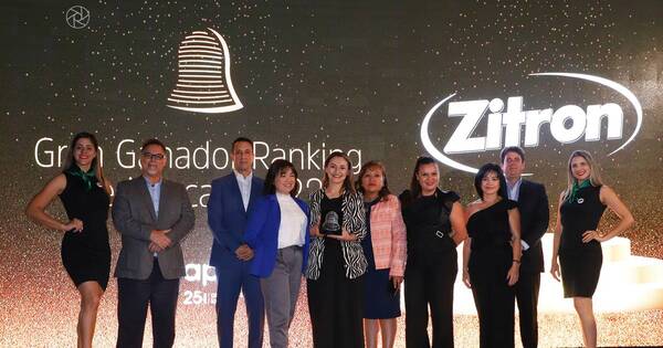 La Nación / Iris y su marca Zitron lograron el máximo reconocimiento en la categoría de detergentes