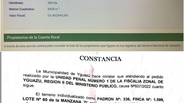 INVASIÓN A PROPIEDAD PRIVADA EN YGUAZÚ SE CONSUMÓ CON PODER OTORGADO POR UN MUERTO
