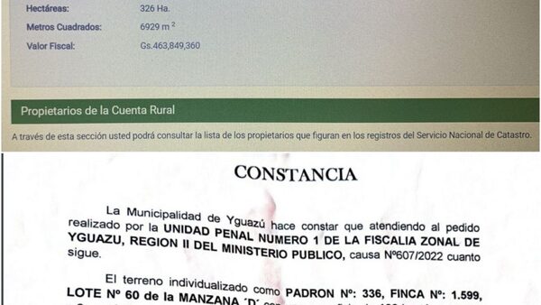 INVASIÓN A PROPIEDAD PRIVADA EN YGUAZÚ SE  CONSUMÓ CON PODER OTORGADO POR UN MUERTO