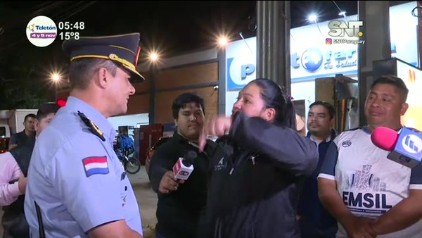 Luque: Incidentados controles sobre la autopista - SNT