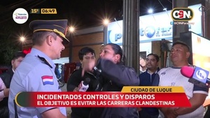 Luque: Incidentados controles sobre la autopista - C9N