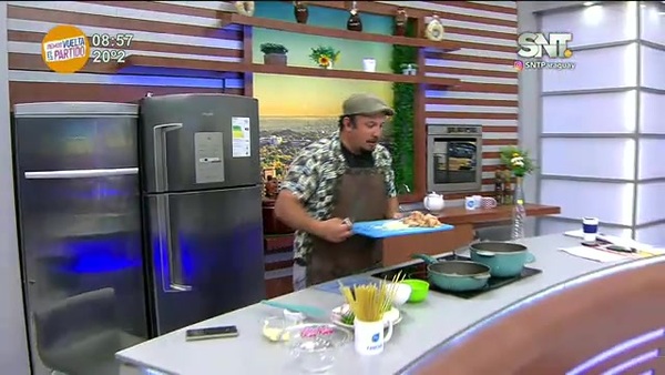 Bloque Cocina de la Mañana de Cada Día: “Pasta Alfredo con pollo” - SNT