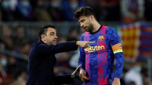 Xavi y el retiro de Piqué: "Creo que he sido sincero con él"