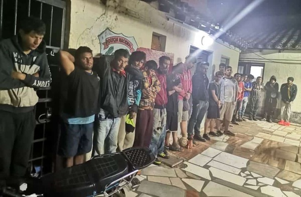 Operativo para evitar carreras clandestinas deja varios detenidos en Luque