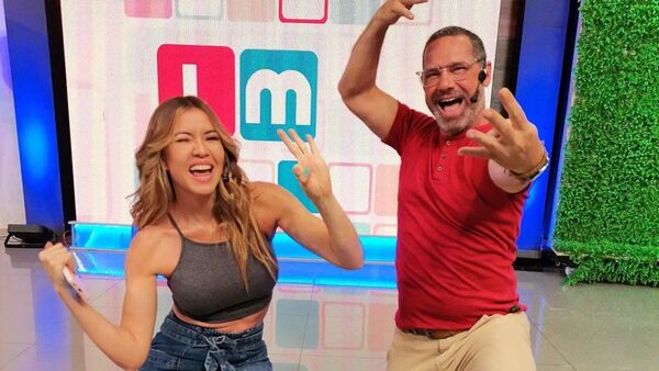 Dallys Ferreira trató de "hipócrita" a Pedro Guggiari en programa en vivo