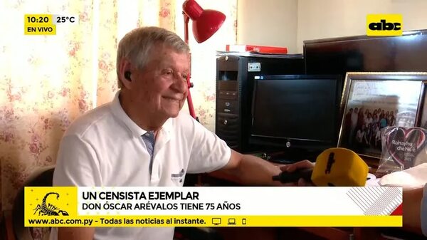 Un censista ejemplar - ABC Noticias - ABC Color