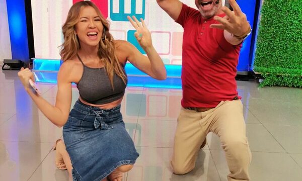 (VIDEO)Dallys Ferreira y Pedro Guggiari se agarraron en pleno programa de tv
