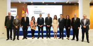 Mario Abdo Benítez expuso ante empresarios españoles bondades para impulsar negocios en Paraguay - .::Agencia IP::.