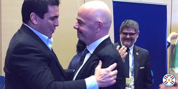 La carta del presidente de la FIFA a Robert Harrison por su reelección
