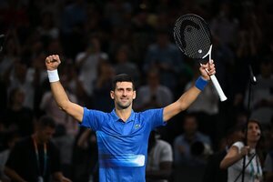 Djokovic pasa a las semifinales de Bercy - El Independiente