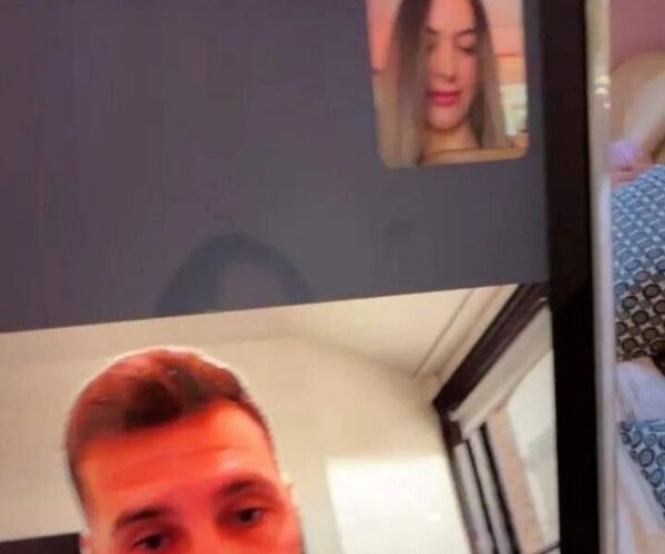 Filtran foto de Larissa hablando con Fabbro desde la cárcel