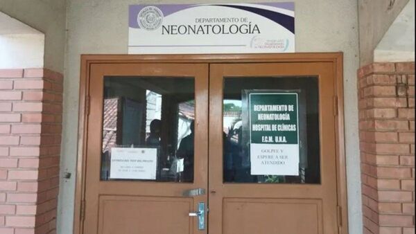 Recién nacido fue abandonado en el hospital de Clínicas