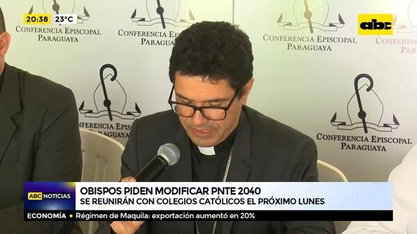 Obispos piden modificar PNTE 2040 - ABC Noticias - ABC Color
