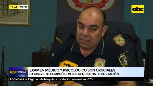 Exámenes médico y psicológico son cruciales - ABC Noticias - ABC Color