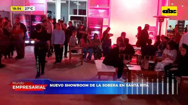 Nuevo showroom de La Sobera en Santa Rita - Mundo empresarial - ABC Color