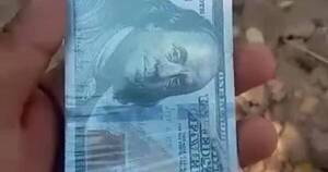 La Nación / Boquerón: indígena encontró 202 billetes de 100 dólares y desde la policía aseguran que son falsos