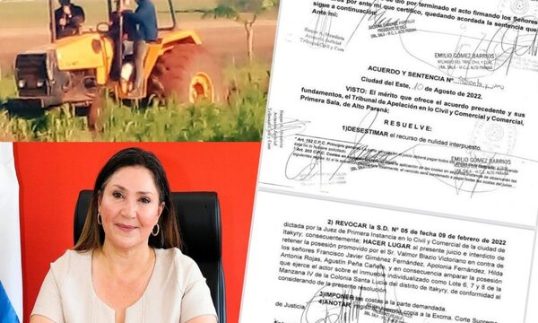 Mafia del INDERT autoriza invasión de finca en Itakyry que posee orden judicial – Diario TNPRESS