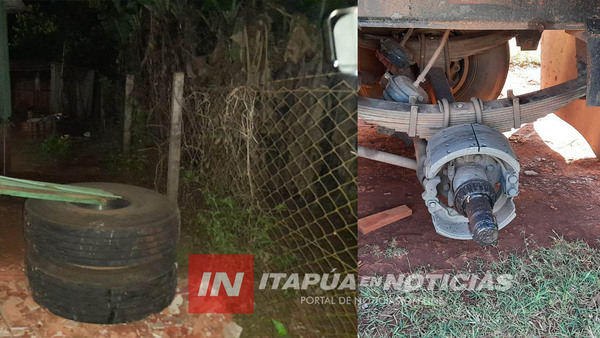 RUEDAS DESPRENDIDAS DE UN CAMIÓN HABRÍAN MATADO A UN ABUELO EN NATALIO
