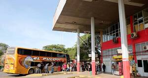 La Nación / Viajes nacionales serán suspendidos en la Terminal por el Censo pero habrá arribos y salidas internacionales
