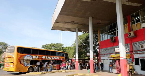 La Nación / Viajes nacionales serán suspendidos en la Terminal por el Censo pero habrá arribos y salidas internacionales