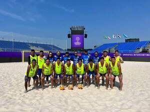 Intercontinental de Fútbol Playa: Los Pynandi caen ante Brasil y quedan eliminados - Unicanal