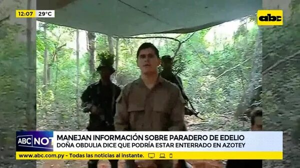 Manejan información sobre paradero de Edelio - ABC Noticias - ABC Color