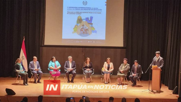 SE REALIZÓ V SEMINARIO INTERNACIONAL DE GESTIÓN DEL RIESGO DE DESASTRES EN LA EDUCACIÓN