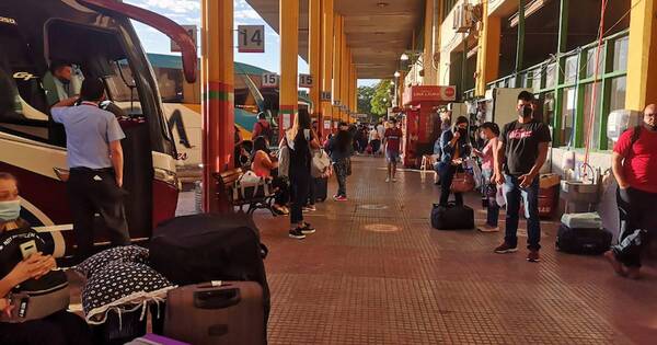 La Nación / Viajes nacionales serán suspendidos en la Terminal de Ómnibus por censo
