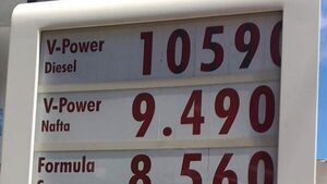 Emblemas privados subieron G. 300 sus naftas y G. 600 el gasoil común