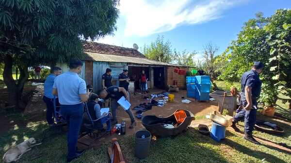 ALLANARON UNA VIVIENDA Y RECUPERARON VARIOS OBJETOS HURTADOS