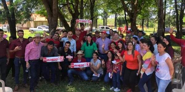 Candidatos de fuerza Republicana realizaron un recorrido por San José de los Arroyos - Noticiero Paraguay