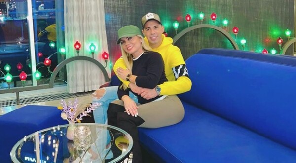 Blas Riveros chorrea amor por la Bresanovich: “Completás mi vida”, he’i