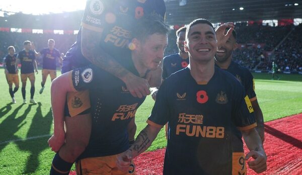 Miguel Almirón se acerca al récord de goles de Roque Santa Cruz en la Premier League